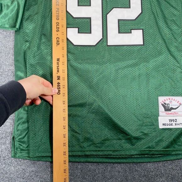 Mitchell & Ness Jersey Philadelphia Eagles #92 Reggie White Throwback Size 56 - Picture 6 of 8